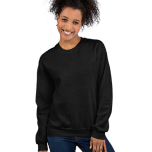 100 % Cotton Black Petite Women's Sweatshirt