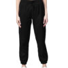 Black Color Women Cotton Elastic High Quality Joggers