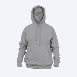 Grey Export Quality Cotton Hoodie For Boys