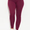Maroon colour Yoga legging for women