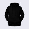 Men Black Colour Hoodies in BD