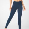 Navy Colour Ladies Stylish Full Length Leggings Bangladesh