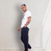 Navy Elastic Joggers Pant For Boys in Bangladesh