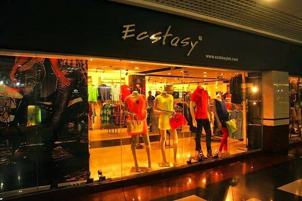 Ecstasy is a famous Bangladeshi fashion brand.