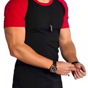 Contrast Raglan Half Sleeve T-Shirt for Men