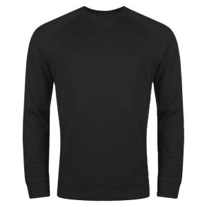 Basic Sweatshirt For Men Black color
