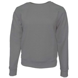 Girls Sweatshirt Full Sleeve Grey Color