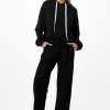 High Quality Women black color tracksuits
