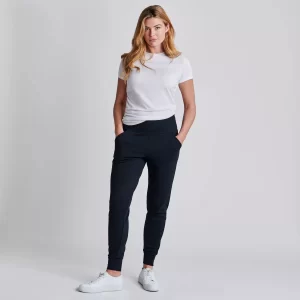 Women's Ponte Shaping Joggers - Black